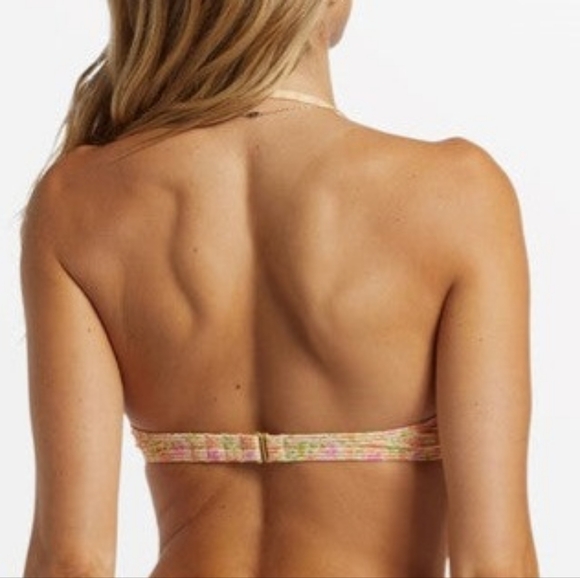 🐠BILLABONG SUMMER BREEZE HALTER BIKINI TOP SIZE L/12 - Picture 6 of 9